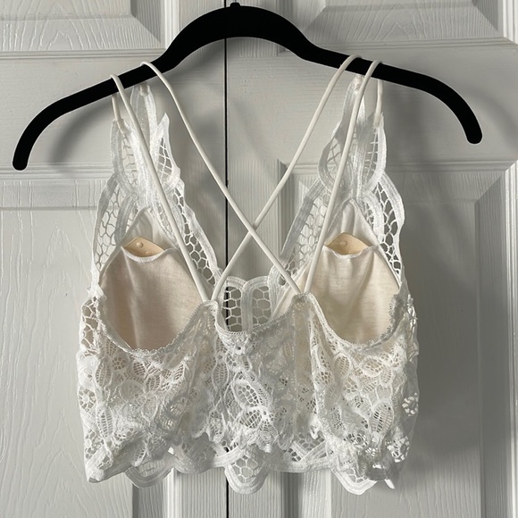 White Lace Bralette - Picture 2 of 6